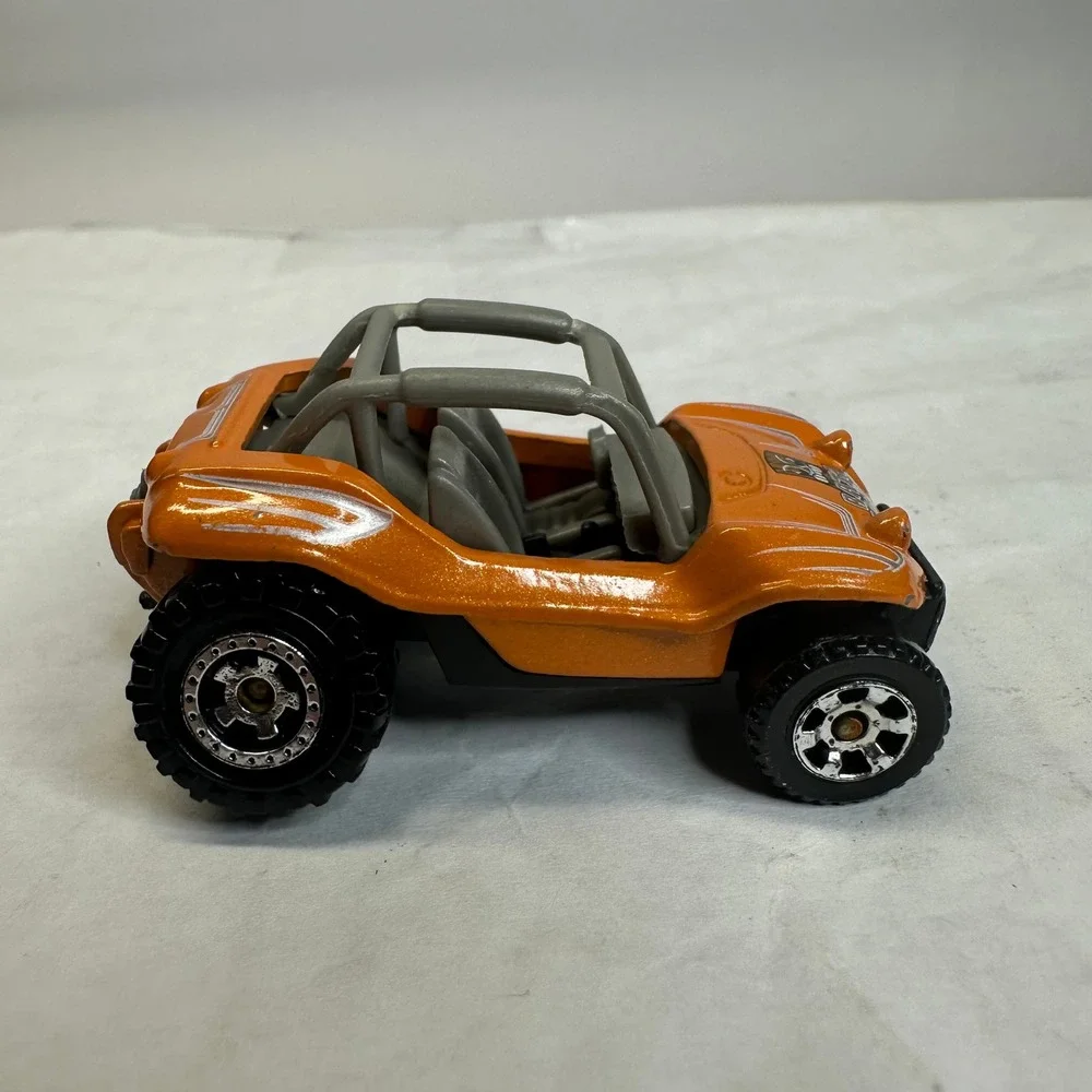 Matchbox Orange Dune Buggy‎ Baja Bandit Beetle Off Road Toy Car 2007 Mattel
